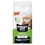 WORLD'S BEST CAT LITTER Comfort Care Unscented, 28-Pounds - Natural Ingredients, Quick Clumping, Flushable, 99% Dust Free & Made in USA - Long-Lasting Odor Control & Easy Scooping
