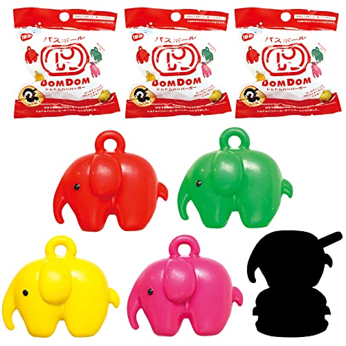 サンタン DOMDOM ドムドム バスボール キャラクター 3個セット キャラ シリーズ 入浴剤 全5種類 まとめ買い 福袋