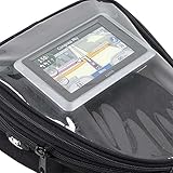 HEPCO & BECKER Tankrucksack Street Daypack Small mit Magnetsystem für Tank (Black)