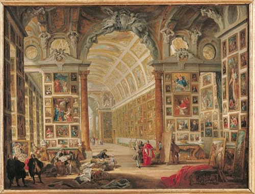 Lienzo de Paolo Pannini para decorar salones elegantes con arte clásico