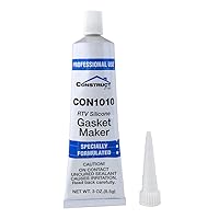 Vista 2 de Sellador de silicona transparente 100% RTV Tubo de 3 oz