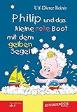  Philip und das kleine rote Boot mit dem gelben Segel
