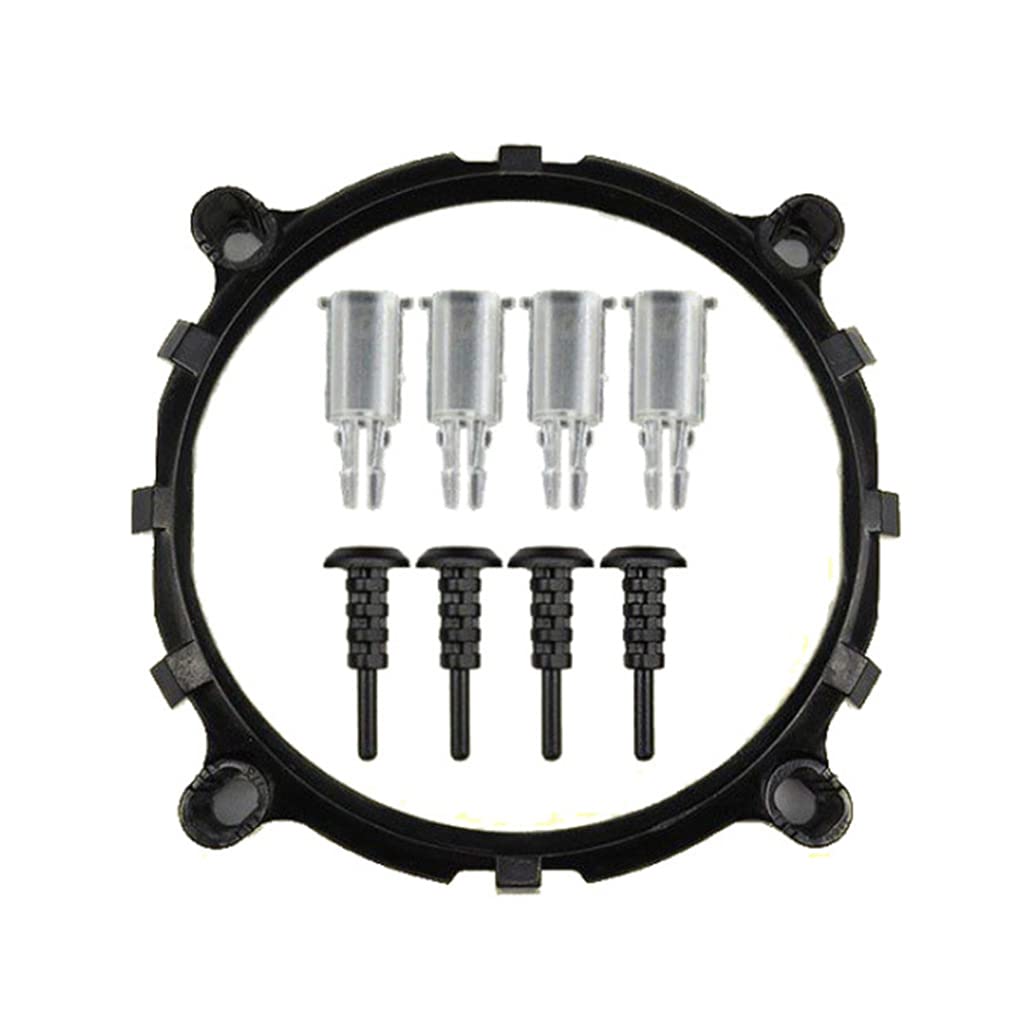 COPLKY CPU Fan Bracket Holder Radiator PC Cooling Fans Heatsink Holder Stable Practical Easy Install for LGA775/1150/1155/1156