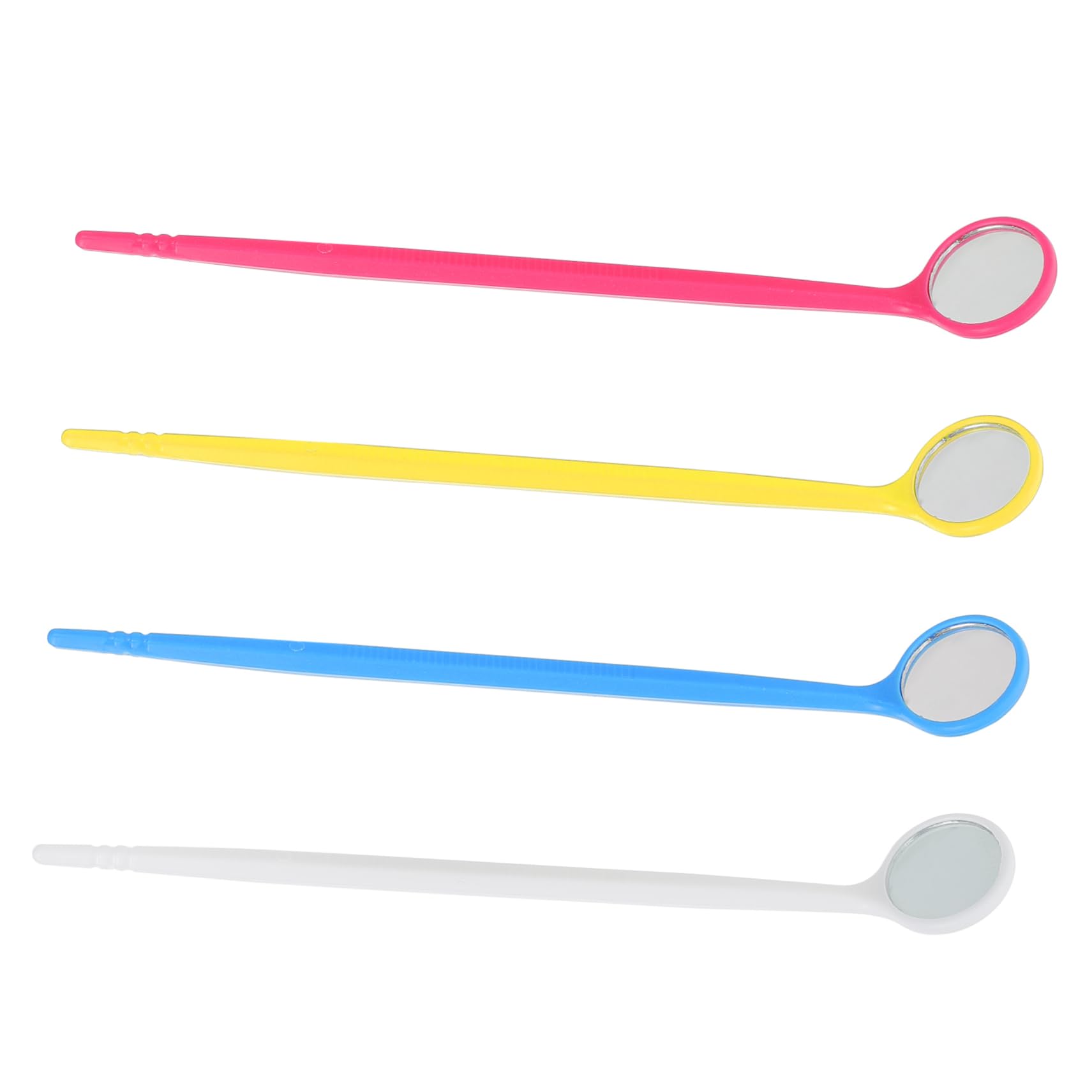 Alipis 3 Set Specchietti Dentali Colorati Per Ispezioni Kit Cura Della Bocca Per Dentisti E Ortodontisti Facile Da Usare Sicuro E Pratico 20 Pezzi*3