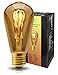 Price comparison product image Long Life Lamp Company Vintage LED Filament Bulb, 2 W, Warm White 2200k ST58 E27 Edison Screw