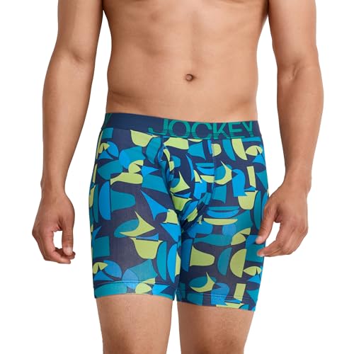 Jockey Men's Underwear ActiveStretch 7" Long Leg Boxer Brief - 6 Pack2