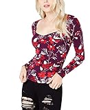 Vietnam GUESS Womens Freedia Ruched Animal Print Pullover Top Purple L