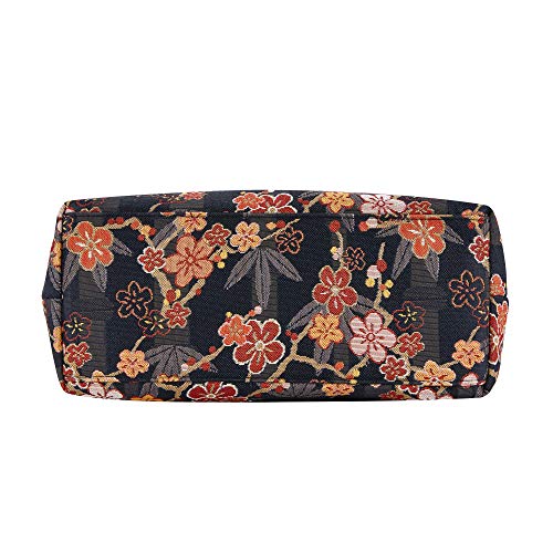 Signare Tapestry Hobo Shoulder Bag Slouch Purse For Women With Ume Sakura Flower Japanese Style (Hobo-Sakura) #TOP4