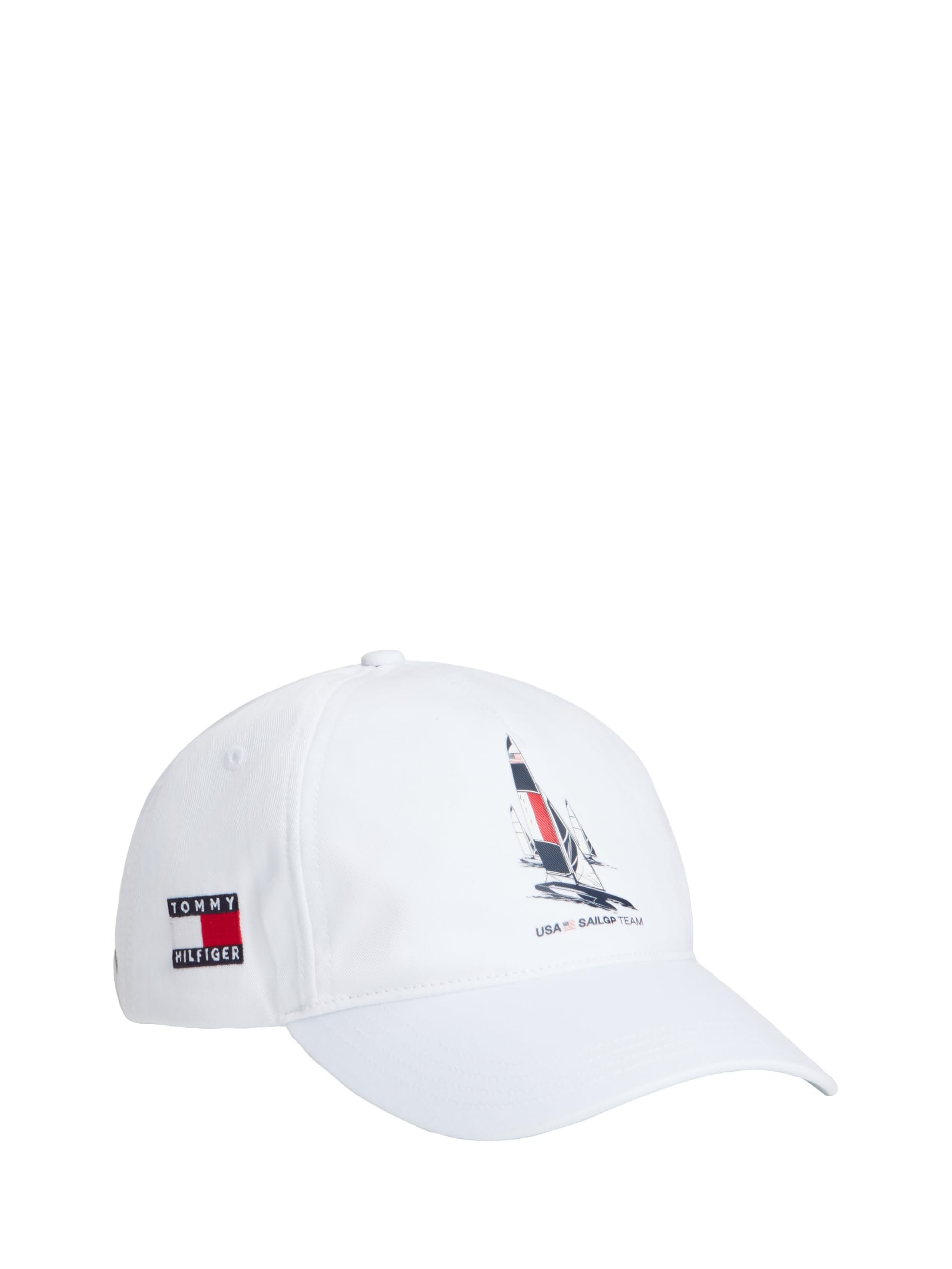 Men's Tommy x US SailGP Team Boat Graphic Cap, White One Size