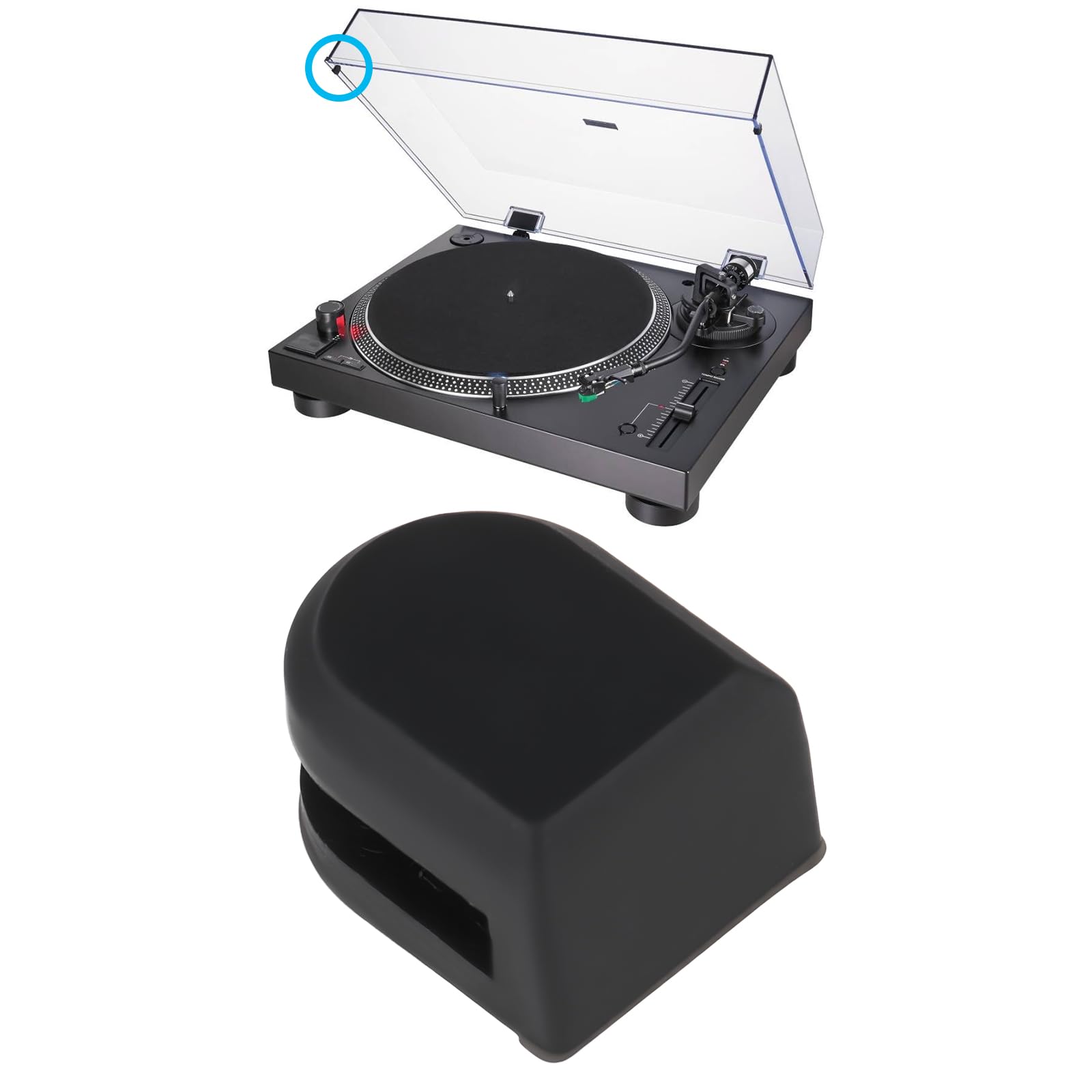 SG Store 4 x silikonowe podkładki amortyzujące do Audio-Technica AT-LP120