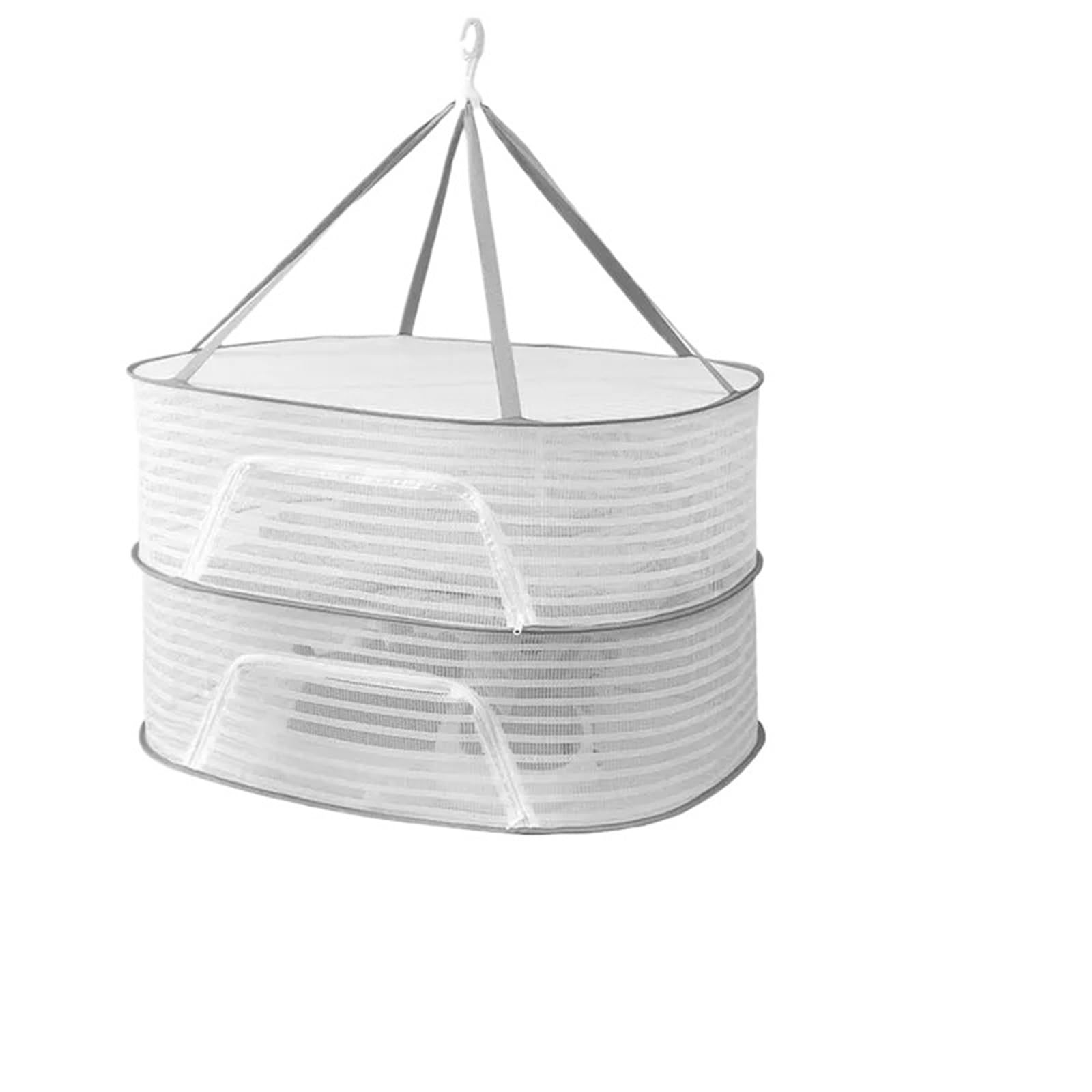 ZHSOAO 2pcs Clothes Drying Net Portable Mesh Hanging Dryer Folded Rack For Sweaters Socks Toys for Underwear Sock