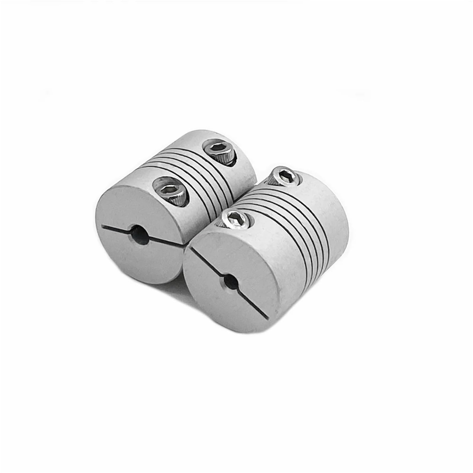 Accouplement flexible for moteur pas à pas CNC en alliage d'aluminium RB D25 L30, ouverture de 4 à 12 mm, for imprimante 3D. Accessoires for moteurs pas à pas.(8mm to 10mm)