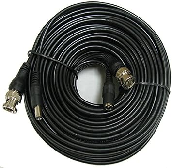 CIB 150 Feet BNC Video Cable w/Power Wire for CCTV Security Cameras and 1080P/720P Camera SDI, TVI, CVI and AHD