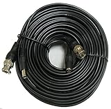 CIB 150 Feet BNC Video Cable w/Power Wire for CCTV Security Cameras and 1080P/720P Camera SDI, TVI, CVI and AHD