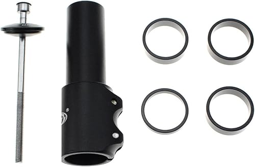 Miniatura 4 de Wake Elevador de vástago de bicicleta para bicicleta de montaña bicicleta de carretera MTB BMX Fixie aleación de aluminio ajustable