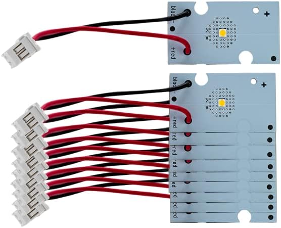 SURPOUF 10 piezas W10843353 W11205083 W10695459 - Placa de luz LED para refrigerador de repuesto compatible con Whirlpool W10412708 W10279030