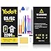 Yodoit Batteria per iPhone 5S/5C Batteria di Ricambio 2200mAH, 41%↑ Batteria Li-ion Alta Capacità 0 Ciclo Li-ion Batteria con Kit Sostituzione, Cacciavite Strumenti