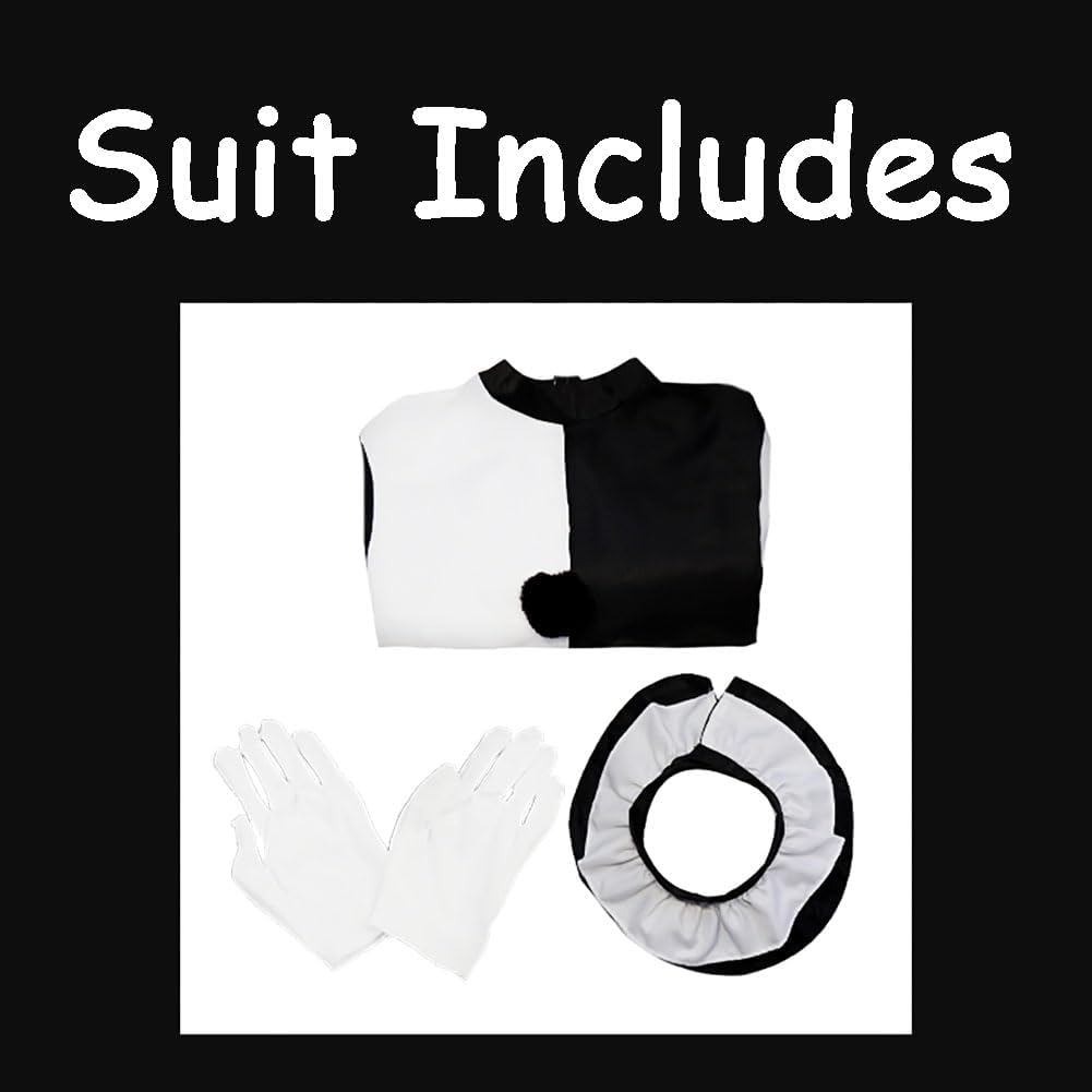 Clown Costume Cosplay Clown Outfit Movie NOT Head Cover Adult Halloween - Image 6