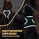 GlasFlength Katzengeschirr mit Leine Ausbruchsicher, Katzenleine mit Geschirr für Katzen Verstellbar Katzen Geschirr Set Cat Harness Softgeschirr für Katze mit Reflektierenden Streifen (Grau-S)