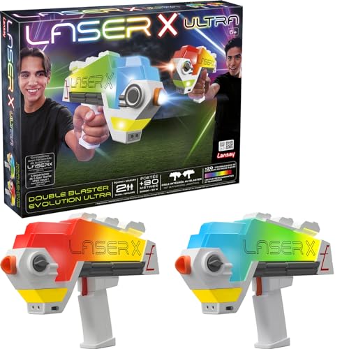 Jeu laser game Laser X Double Blaster pour animer un anniversaire - 3