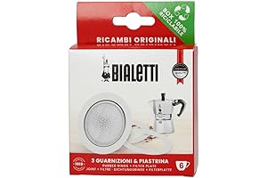 Bialetti Bialetti Replacement Gasket & Filter for 6-Cup Espresso Maker