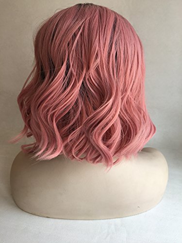 Cupidlovehair breve Bob Big Wave nero Ombre colore...