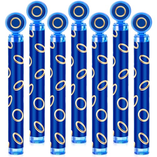 Baguettes à bulles bleues anti-fuite pour amuser un groupe d'enfants