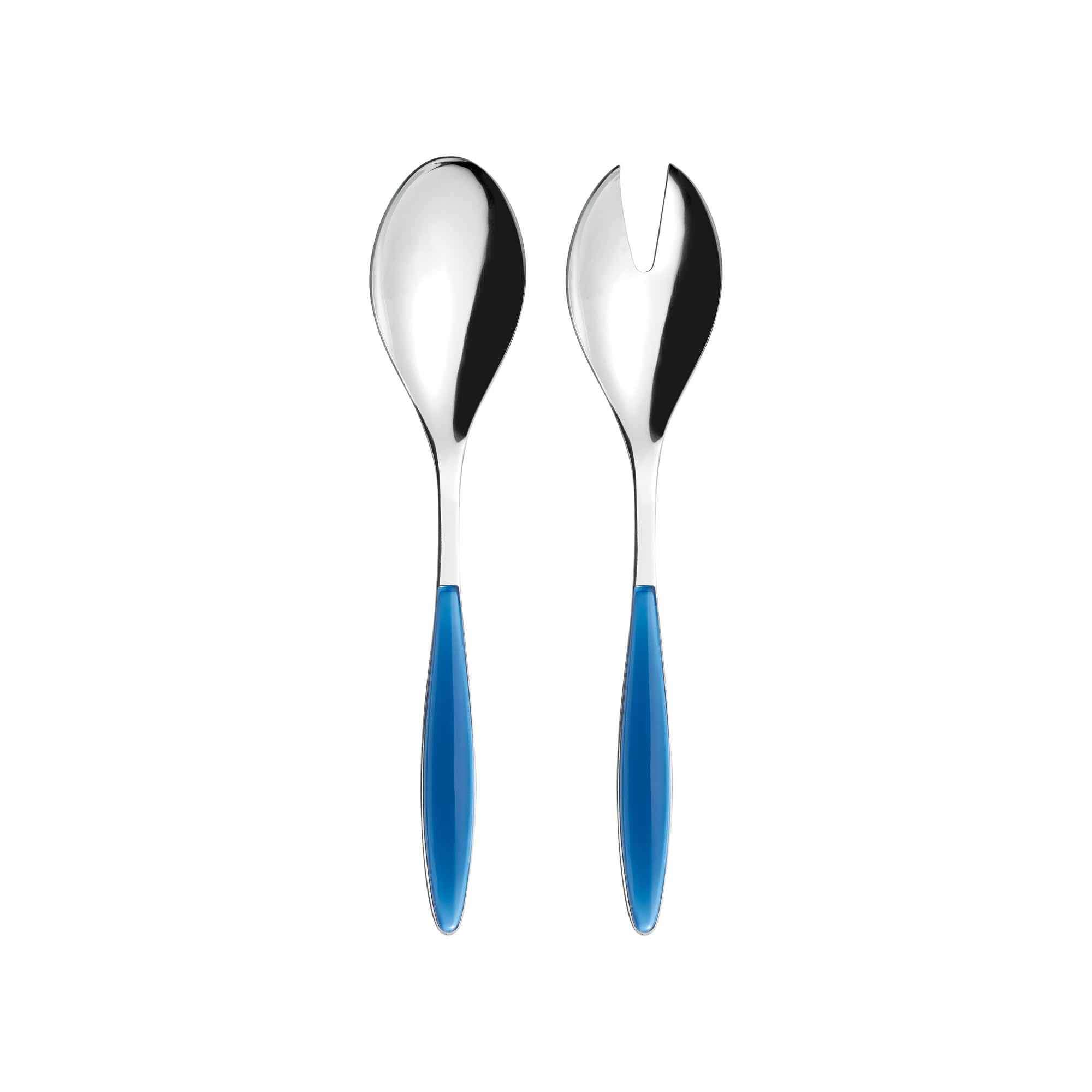 Guzzini -Salad Cutlery 'Feeling' Mediterranean Blue