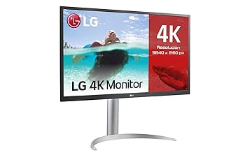LG 27UP550N-W 27'' 4K UHD (3840 x 2160) IPS LED HDR Monitor