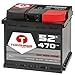 Produktbild Autobatterie 52Ah 470A/EN Batterie Starterbatterie ersetzt 44 AH 45 AH 46Ah