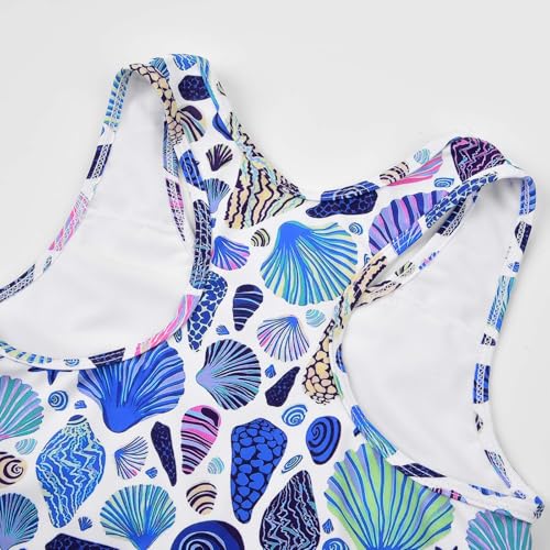 Image of JerrisApparel Little Girls' Summer Two Piece Boyshort Tankini Kids Swimsuit