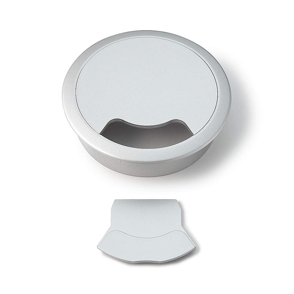 Lampe 31867 V80 ranger les câbles de bureau avec le passe-fil argent V80sl