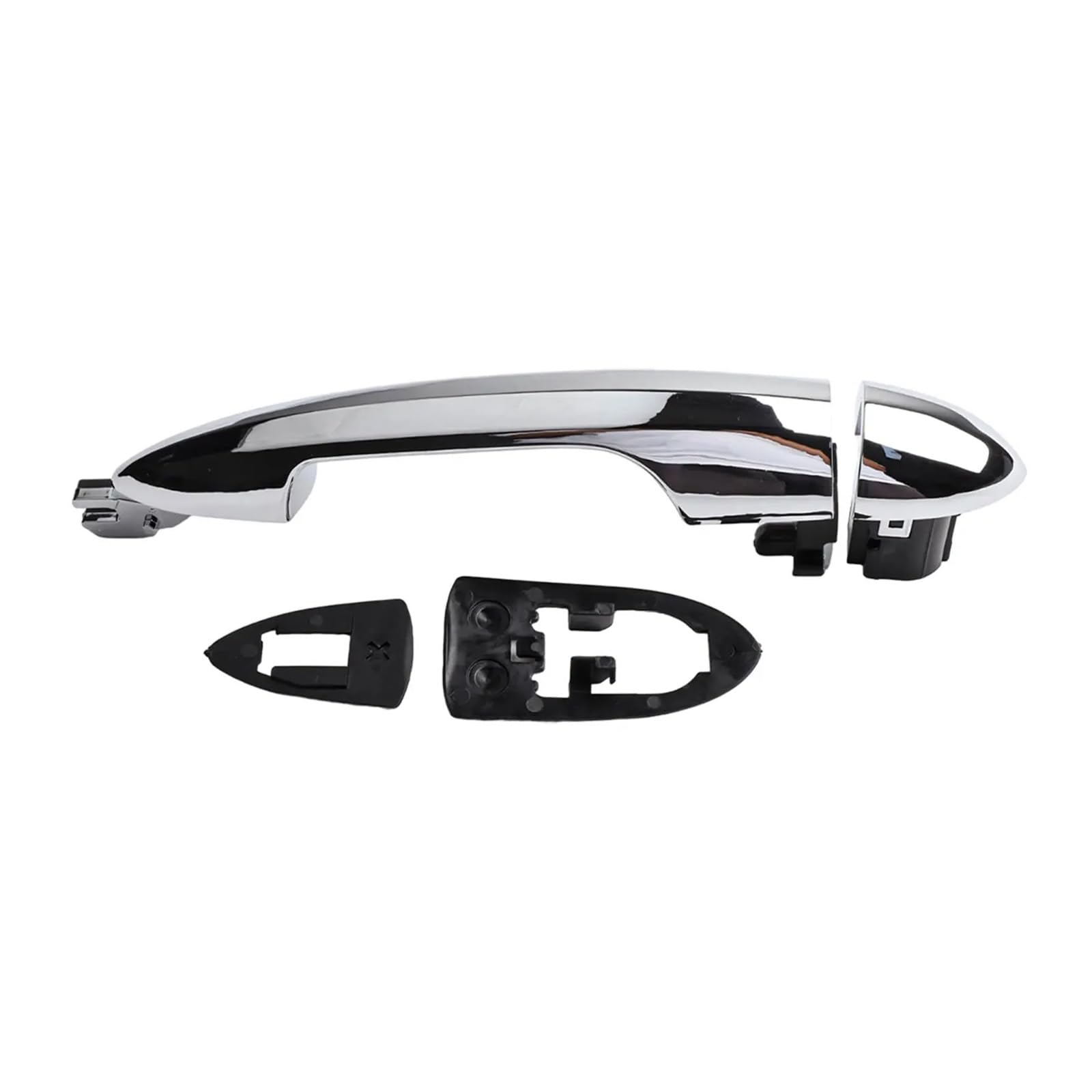 Trxjjvm Without Hole For Alfaromeo For Mito 2008-2018 For Giulietta 2010-2020 Car Exterior Door Handle 156088218,156084182 Car Exterior Door Handle(Without Hole)