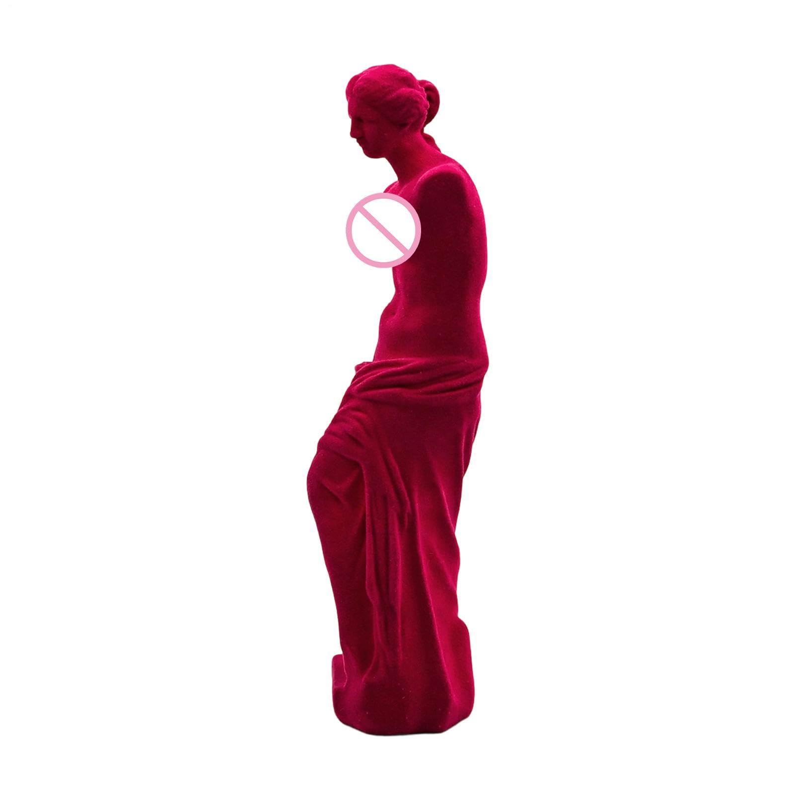 Statue de déesse en buste 28 cm, sculpture artistique haut de gamme pour intérieur