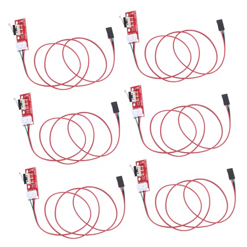 CHILDWEET 6pcs Printer Endstop Limit Switch Micro Switch Module Push Button for Printer Machine Supplies
