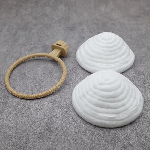 FOIBURELY Nido de pájaro canario pinzón loro conjunto con plástico y textil (4.5 pulgadas)