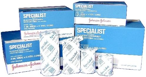 Fast Set Plaster Johnson and Johnson Specialist Extra-Fast Setting Plaster Casting ...