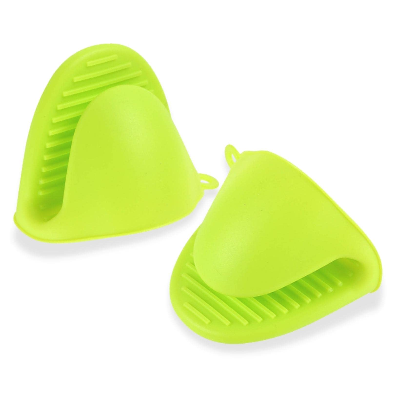 Syga Silicone Pinch Grip Mitten Oven Mitt Gripper Kitchen Potholder Utensil Tool, 10inch(Green) - Set of 2 (B077VGBFG1) Amazon Price History, Amazon Price Tracker