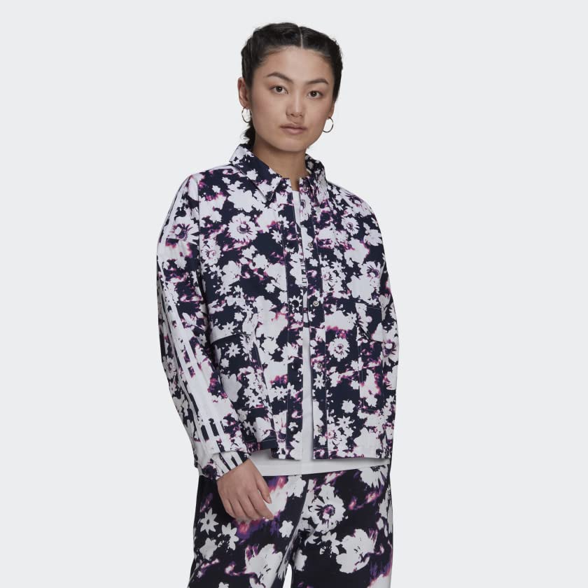 Veste de survêtement Adidas multicolore confortable en taille M - 2