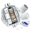 20 Stage Shower Head Filter: Advanced Filtration for Clean Water, Healthier Skin & Hair - Universal Compatibility - Long-lasting Performance - Transform Your Daily Shower