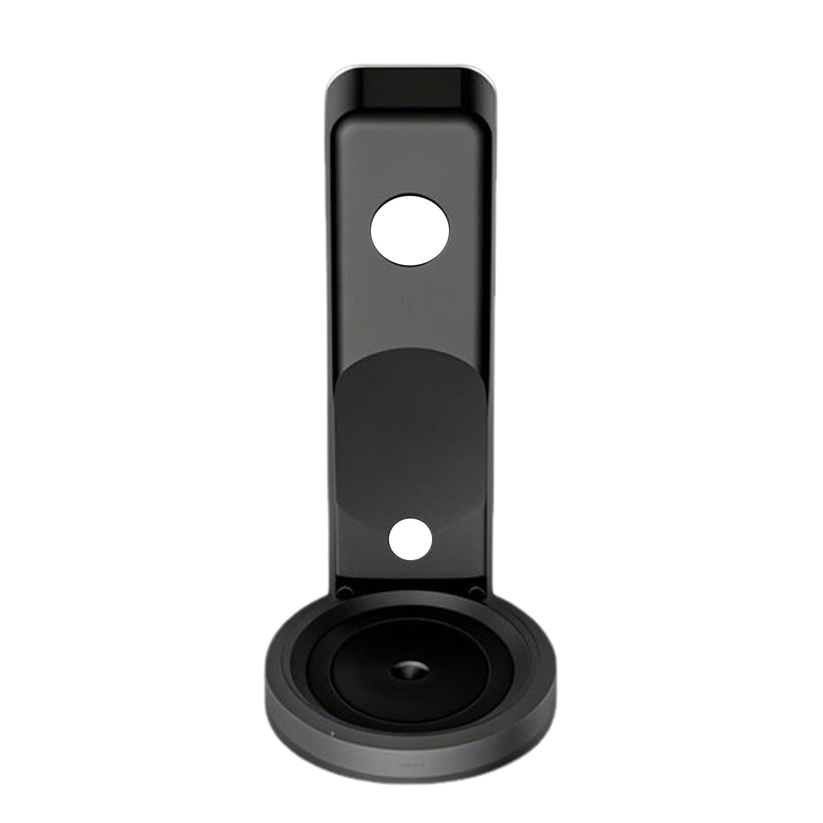 Sisyeuo Wall Mount Stand for Speakers Model Stand Not Drill Installation Space Saving Accessory with Cable Storage Space Saving Speakers Holder