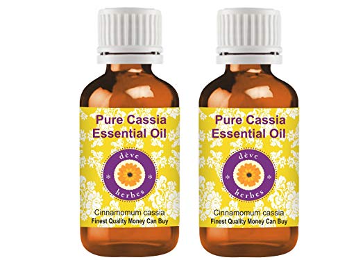 Huile essentielle de Cassia pure Deve Herbes 100ml x 2 distillata à la vapeur naturelle