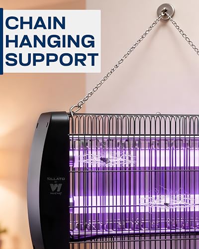 Image of Weird Wolf 20W Electric Insect Killer Machine for Home with Remote Control | Japanese Technology | 365nm UV Light | Covers 100 sq.m | Timer Function | Detachable Tray | 1-Year Warranty