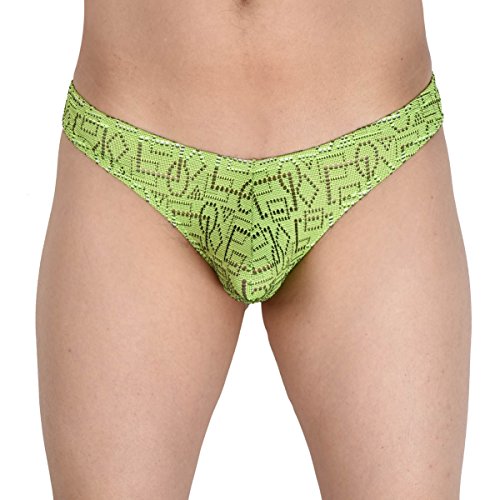 Men's Bikini Briefs Duotone Bulge Pouch Brief Underwear Mini Nightwear Guys Underpants