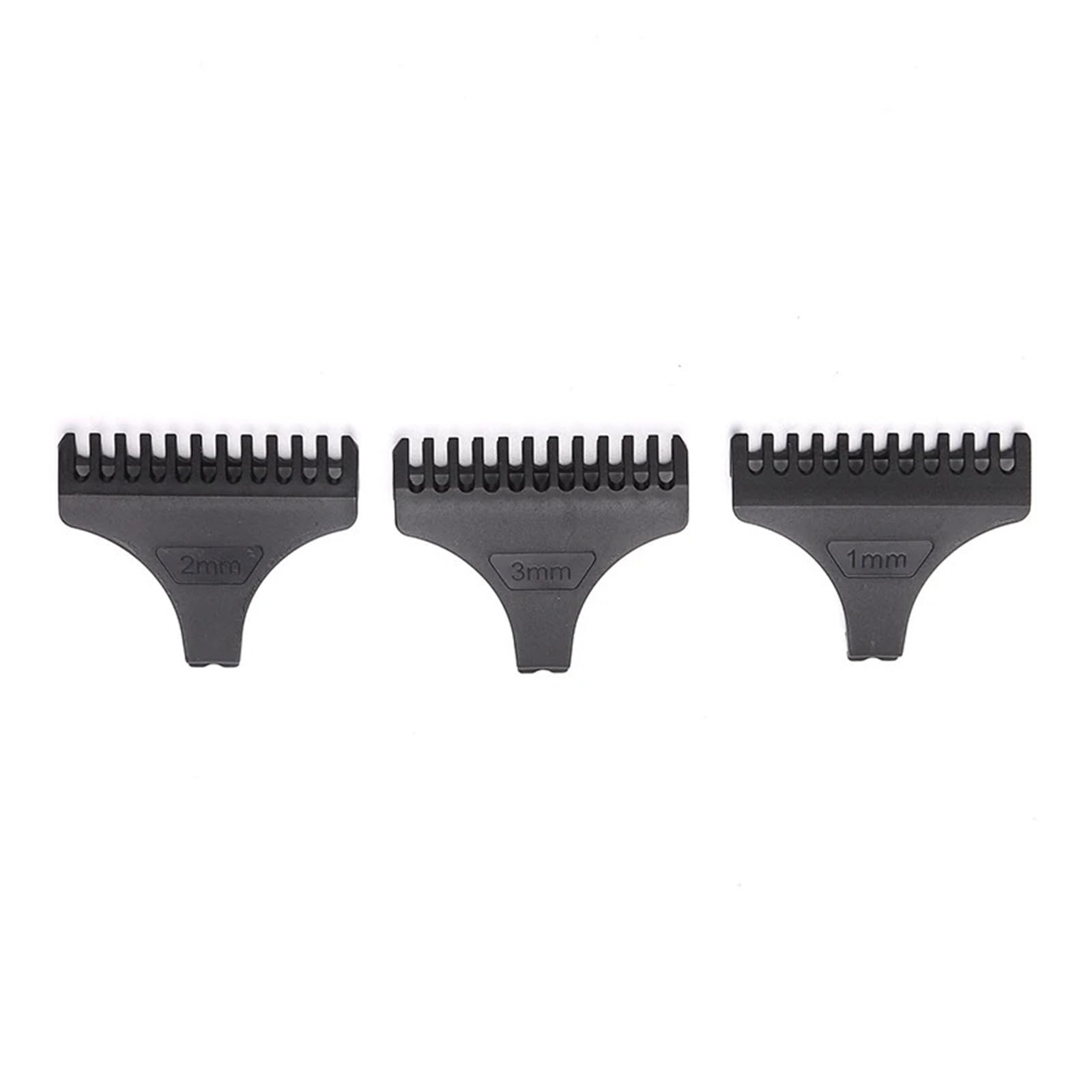 Set mit 3 Universalkämmen für Haarschneider, Rasierer, Haarschneidewerkzeug 1/2/3 mm