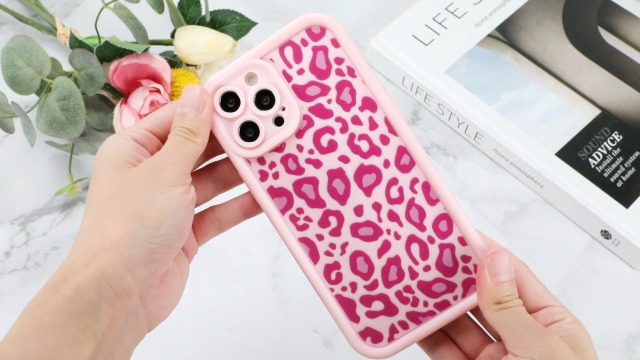 Amazon.com: KANGHAR Case for iPhone 14 Plus Leopard Printed
