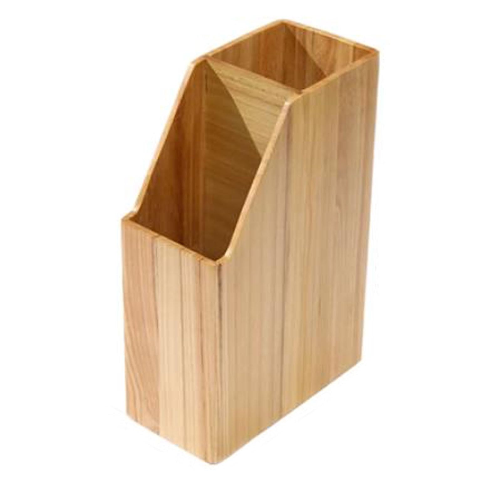 CFY652 Umbrella rack Wooden Double Layer Umbrella Stand Rack, Free Standing Holder Bin Bucket, Canes Walking Sticks for Entryway, Home, Office Office(Nature)