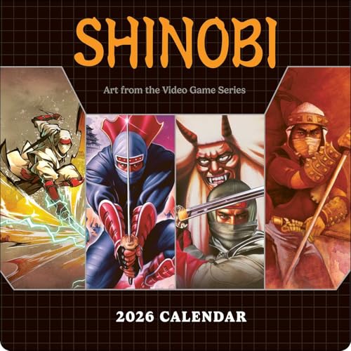 Shinobi 2026 Wall Calendar