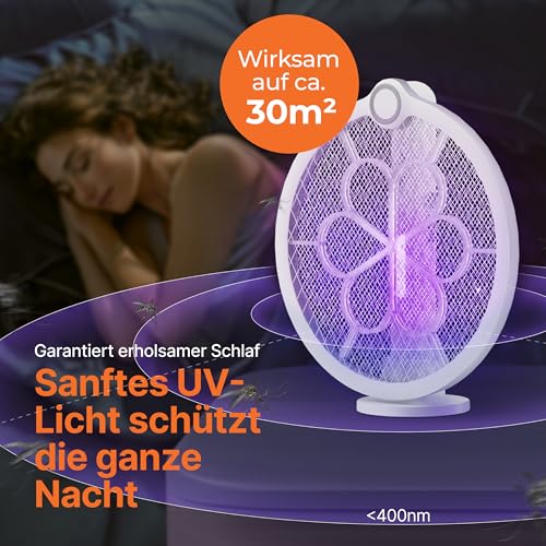Elektrische Fliegenklatsche Cobus RAPIZZ Akku mit 3-in-1 Funktion