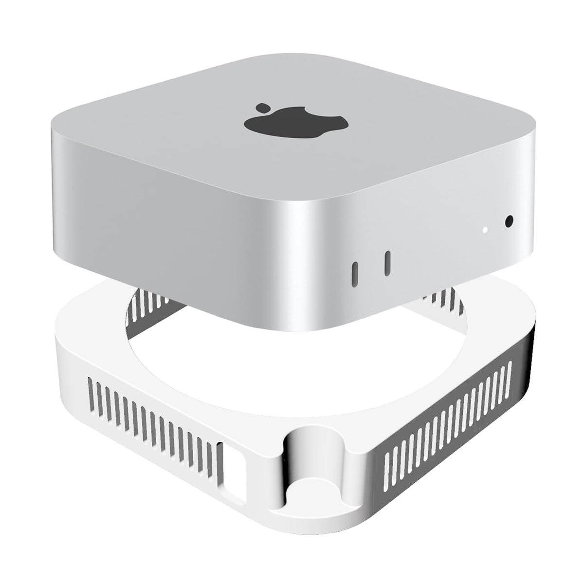 Apple Macmini M4用RayCueUSBハブと通気放熱スタンドセット Apple Macmini M4用RayCueUSBハブと通気放熱スタンドセット